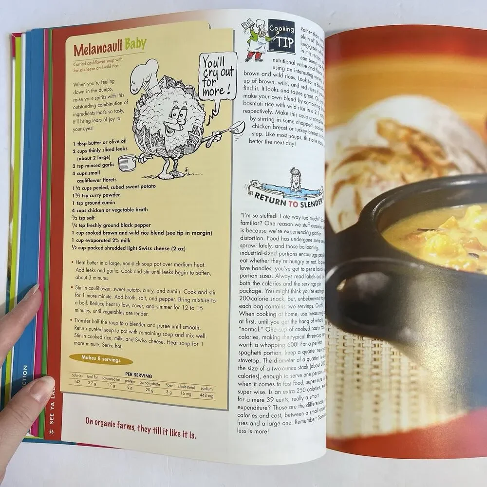 Eat Shrink and Be Merry by Janet and Greta Podleski Paperback Healthy Cookbook